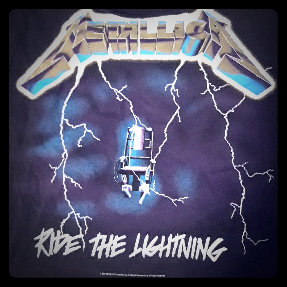 Metallica Ride The Lightening Shirt